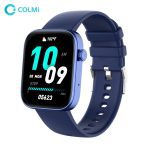 COLMI P71 Bluetooth Calling Smartwatch with 1.9-inch HD Display, Heart Rate and SpO₂ Monitoring, Waterproof Fitness Watch – Available in Black, Blue, and Purple Colors