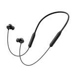 OnePlus Bullets Wireless Z3 Bluetooth Neckband – Black with magnetic earbuds and long battery life