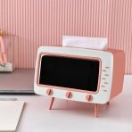 Retro 2 In 1 Desktop TV Shape Tissue Box - Image 4