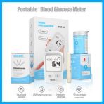 GearUP BGM-20 Diabetes Measuring Machine with 25 Test Strips – Blood Glucose Meter for Accurate Sugar Level Testing at Home
