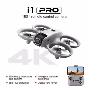 lose-up view of i1 Pro Neo Drone 4K front and bottom cameras